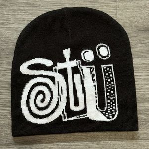 Stussy Black Beanie